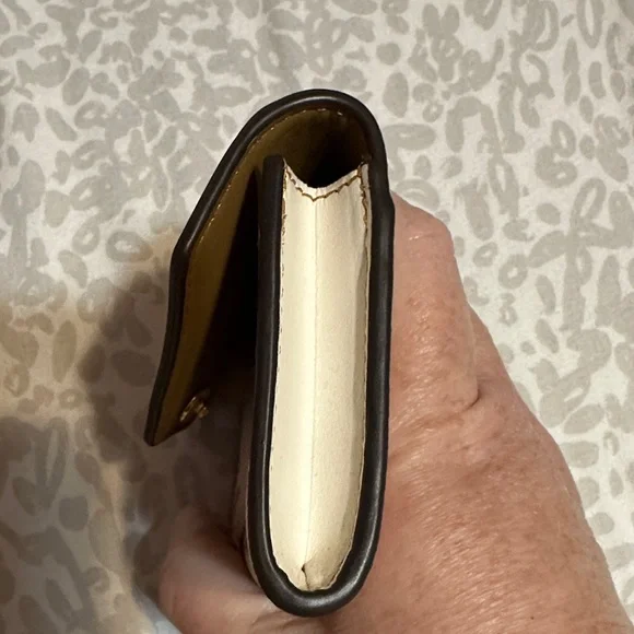 Coach Women's Wallet with Floral Design - Cream, Pink, Yellow - Picture 7 of 8